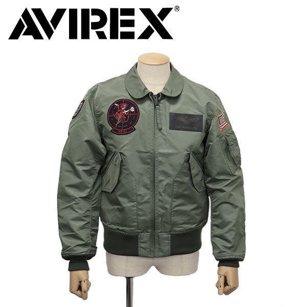 AVIREX (アヴィレックス) 252039 6102208 CWU-36P VX-31 トップガン フライトジャケット 73(401)SAGE M_AVIREX(アビレックス/アヴィレックス)正規