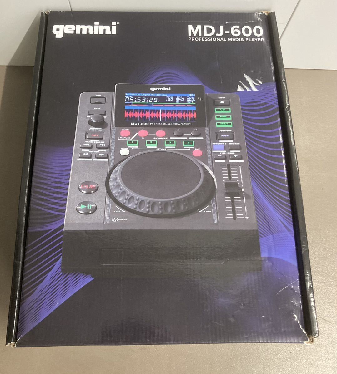 ☆値下中 未使用 gemini MDJ-600 メディアプレーヤー CD-