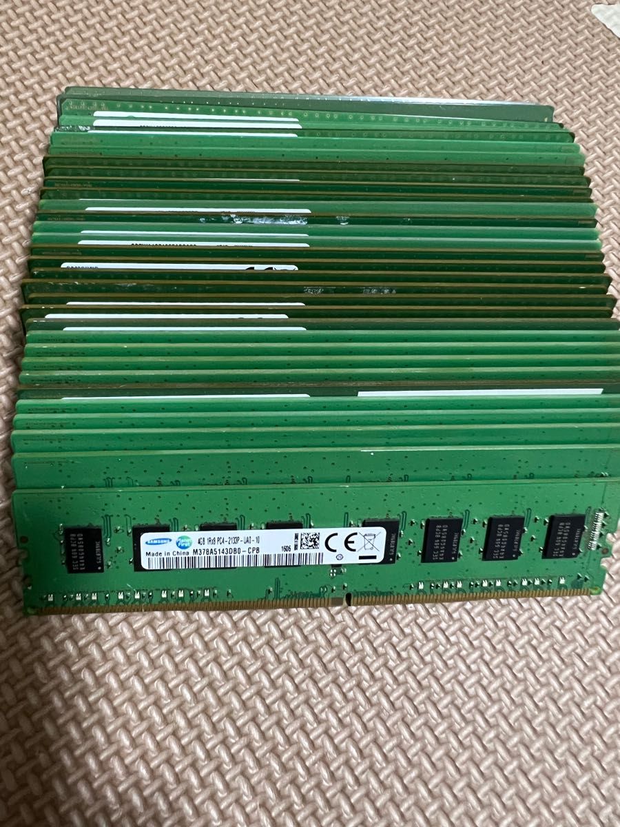 すずらん ノートパソコンメモリー4GB一枚 pc4-2133p 100枚