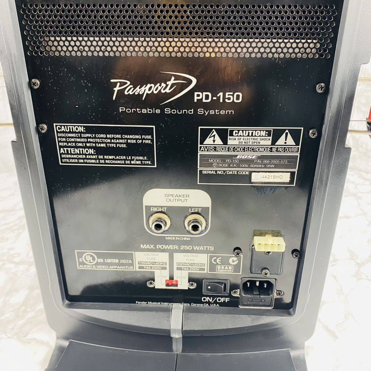 オープニング大セール】【オープニング大セール】FENDERxBOSE PASSPORT