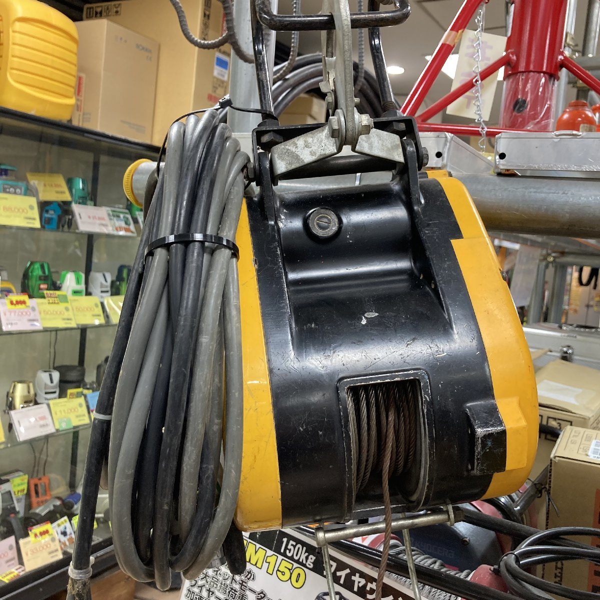 リョービ/RYOBI】小型ウインチ WI-61C(21M) 品 動作確認済み | charcas