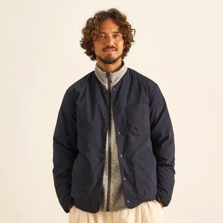 NANGA ナンガ 直営店限定 TAKIBI RIPSTOP INNER DOWN CARDIGAN/タキビ