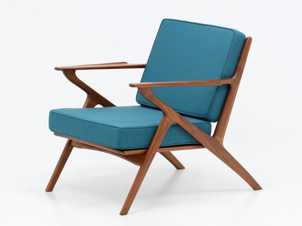 北欧デザイン 家具 Klokken 1人掛けソファ ブルーグリーン 青緑 椅子新品