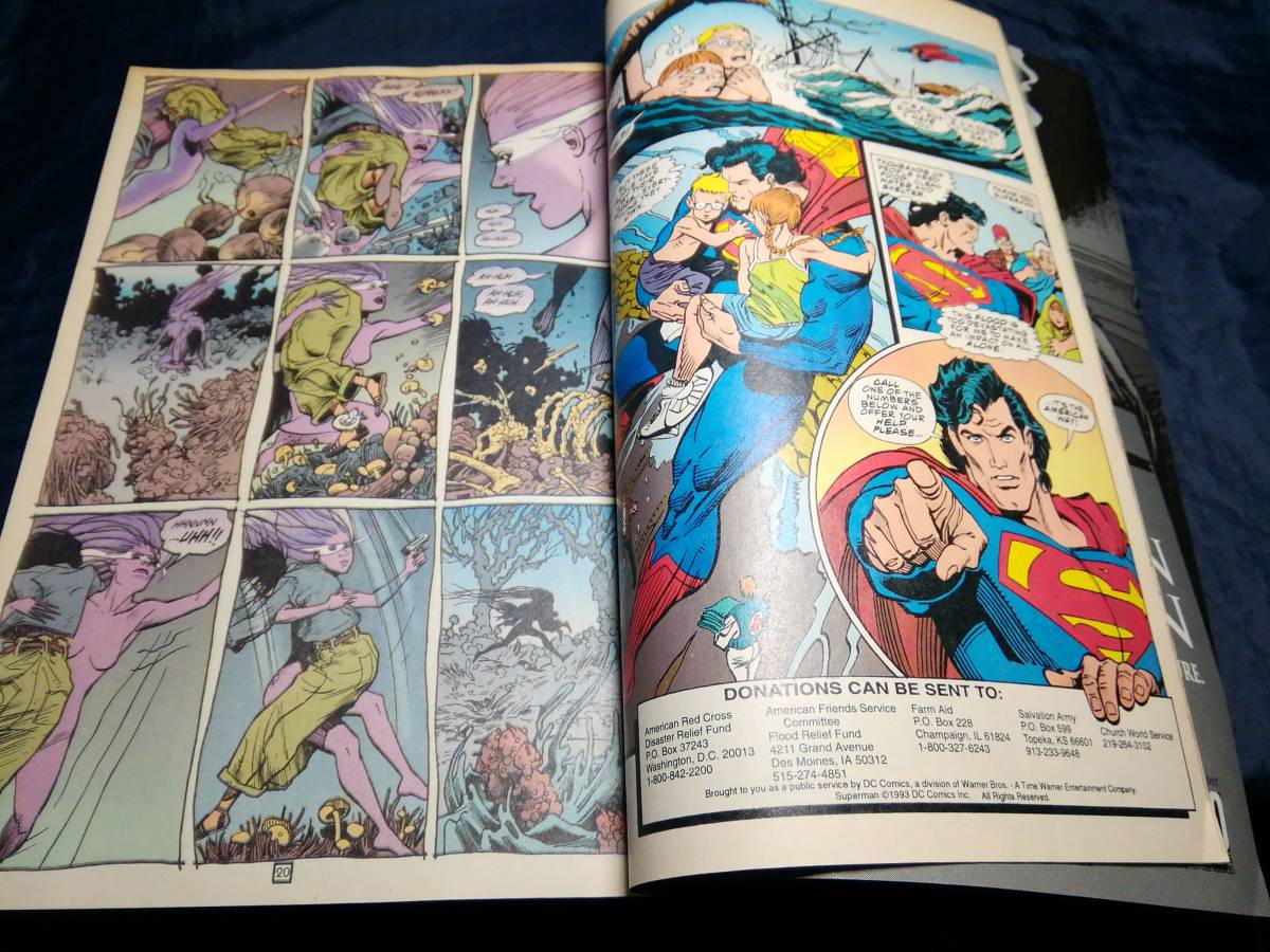 J② старый American Comics * за границей манга и т.п. эта ⑤BLACKORCHID STALLONSNIPS DMOLITIONMAM старт заем *snaips разборка мужчина Супермен 1993 год 