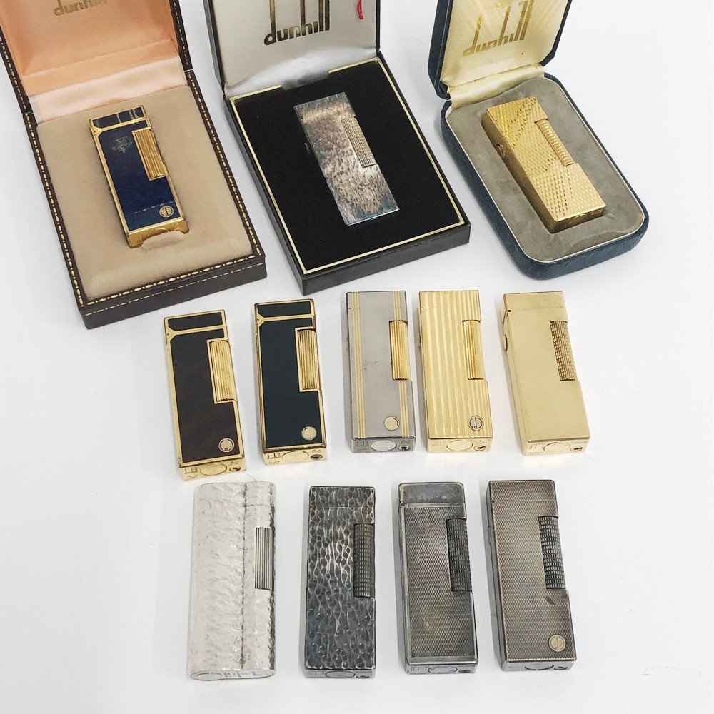 ○ジャンク 未点検 ダンヒル dunhill ガスライター まとめ 6個セット①
