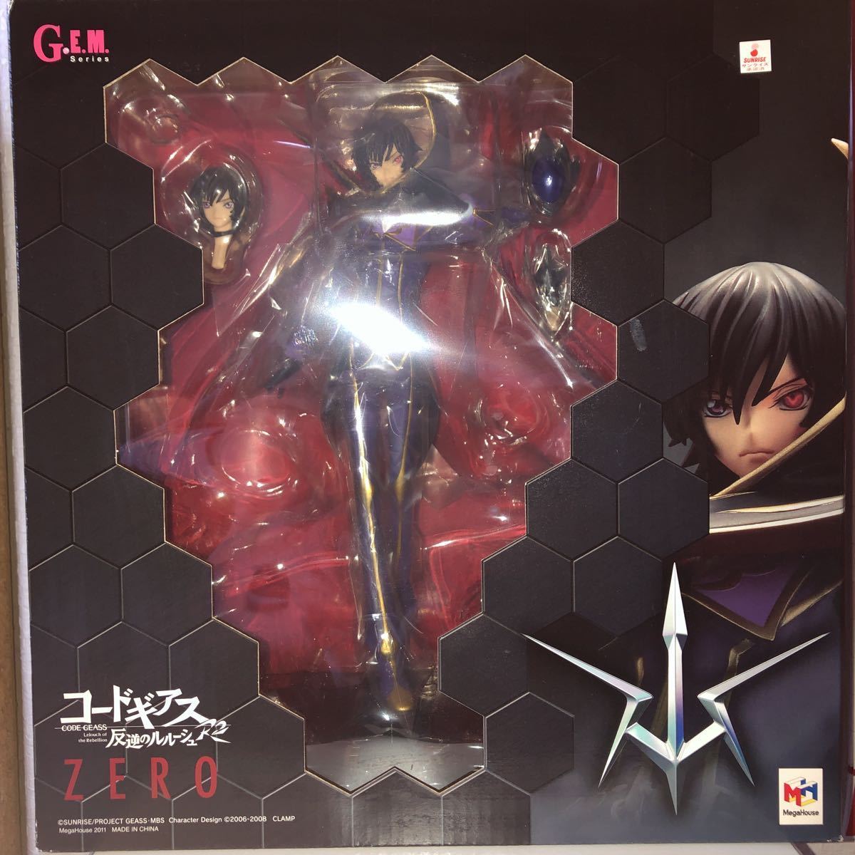 限定版 発売　G.E.M. ［新品］2009/04 コードギアス （彩色済み完成品フィギュア） ゼロ 反逆のルルーシュR2 コードギアス