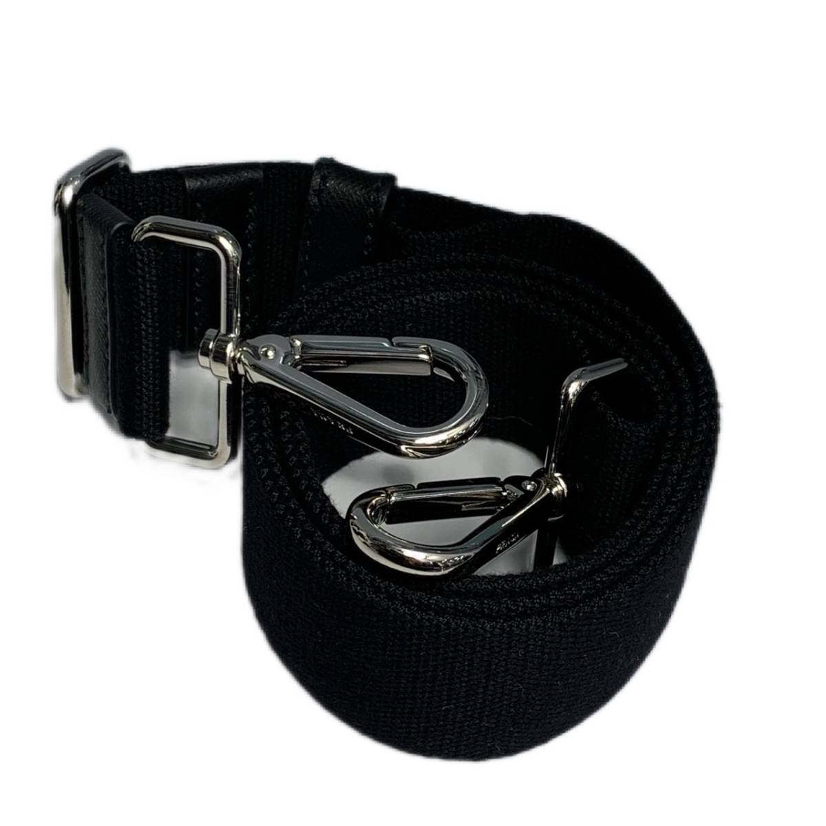 PRADA プラダ ミニカナパ 1BQ439 ホルスタイン キャンバス ハンドバッグ ショルダーバッグ miniカナパ_画像10