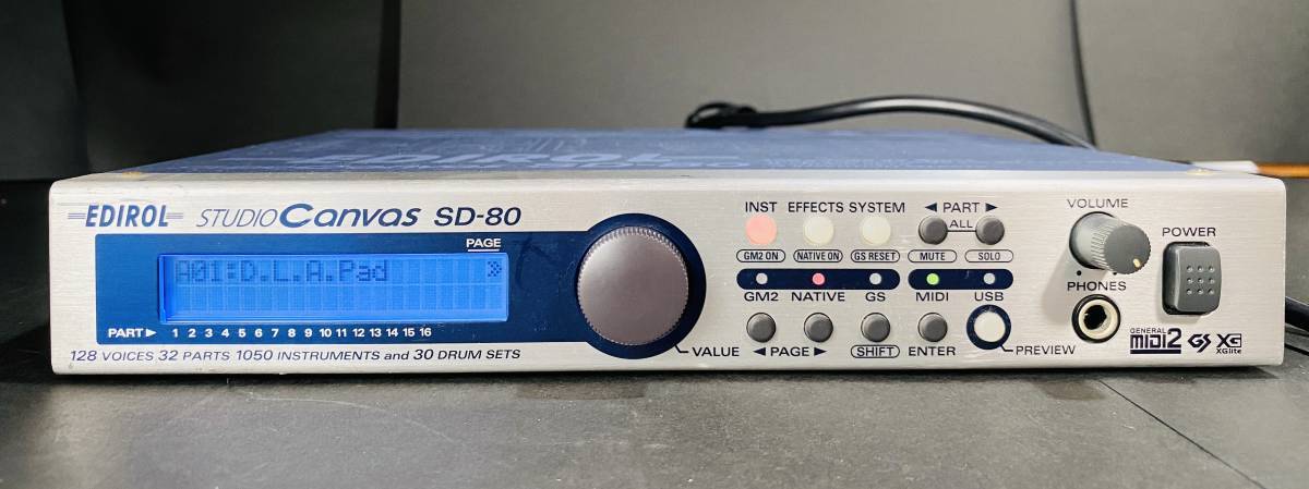 ROLAND EDIROL SD-80 東方 音源モジュール シンセサイザー