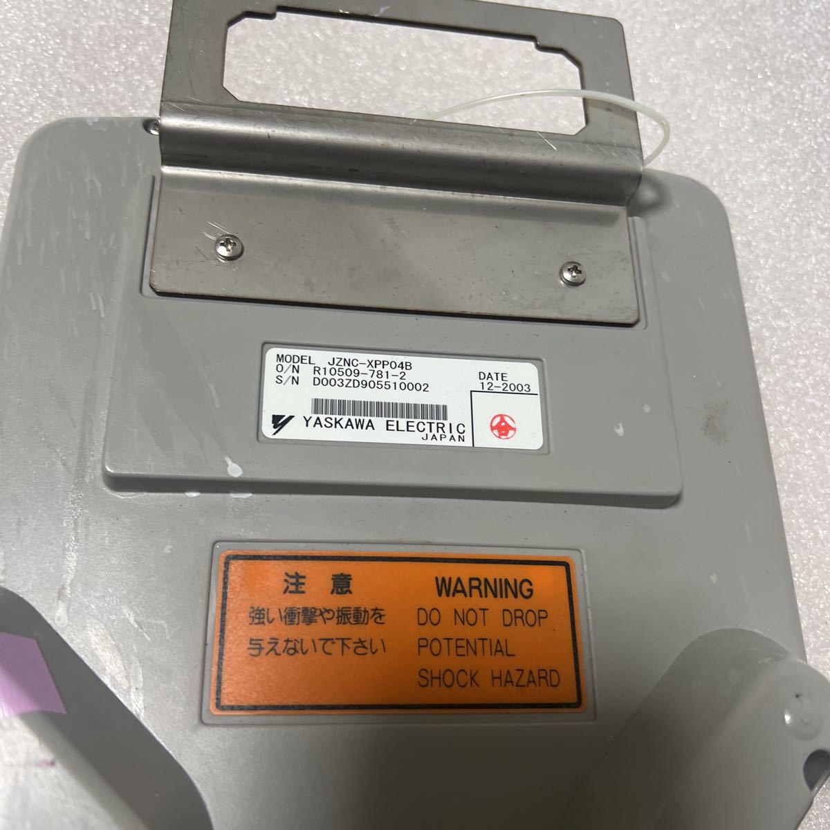 YASKAWA 安川電機 ティーチングペンダント JZNC-XPP04B YASKAWA 安川電機 ティーチングペンダント JZNC-XPP04B