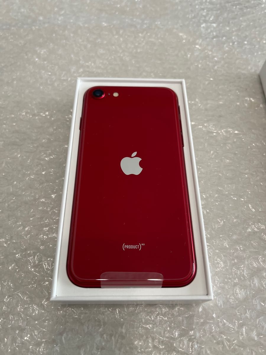 新品未使用】Apple iPhone SE 第3世代 64GB RED スマホ スマホ www ...