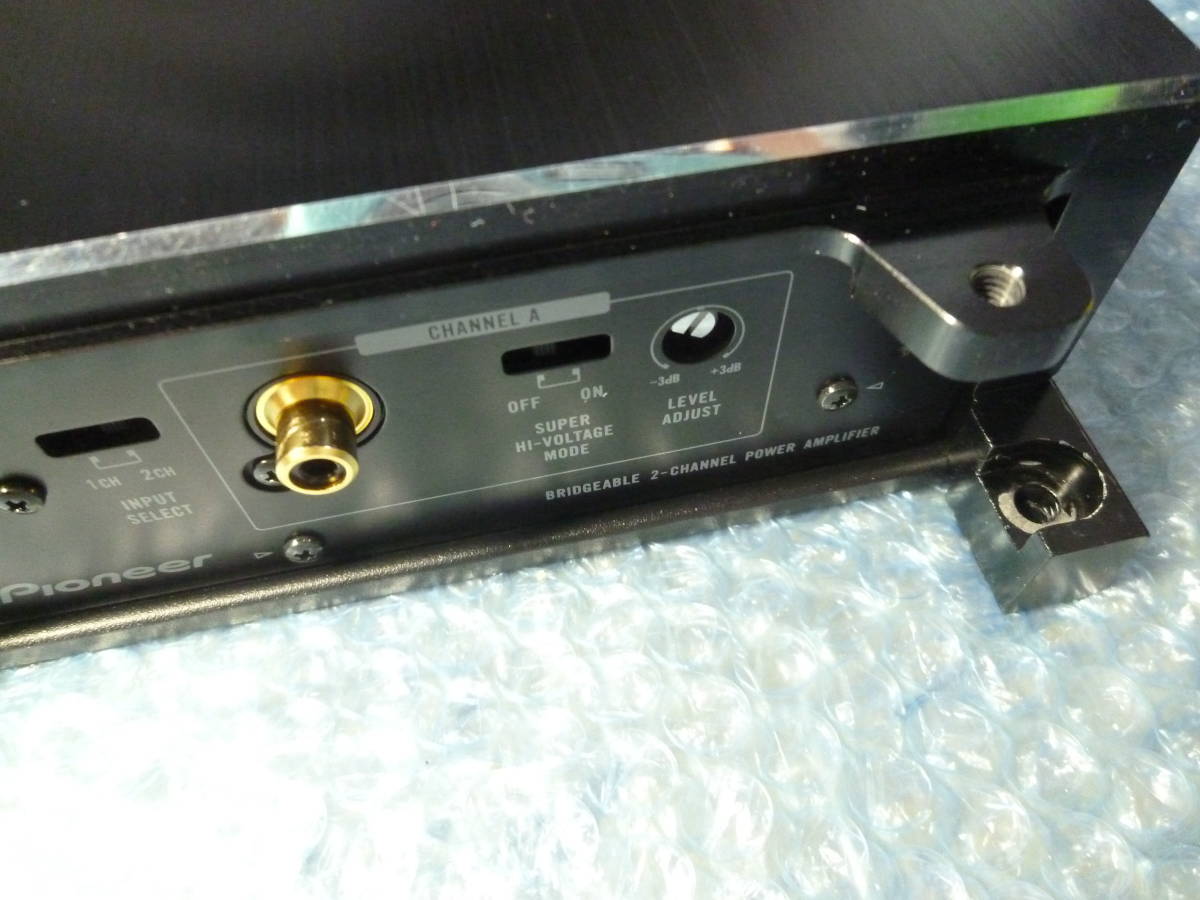 ④RS-A09X present type regular price 330 thousand jpy in-vehicle operation verification settled 10 days guarantee have / Carozzeria X carrozzeriaX.. model highest peak high-end 2/1ch power amplifier 