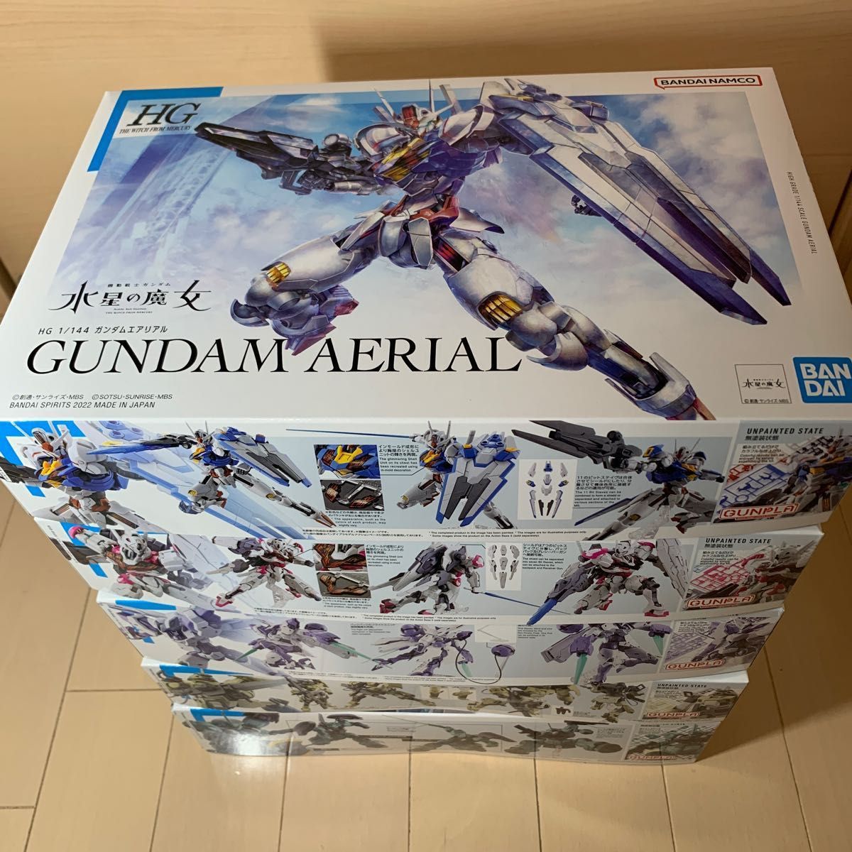 『機動戦士ガンダム 水星の魔女』 新品未組立5点セット