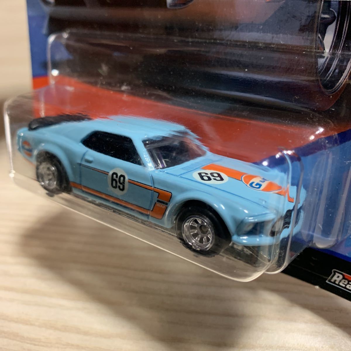 ホットウィール HotWheels 69 フォード マスタング ボス302 ガルフ gulf ford mustang boss_画像2