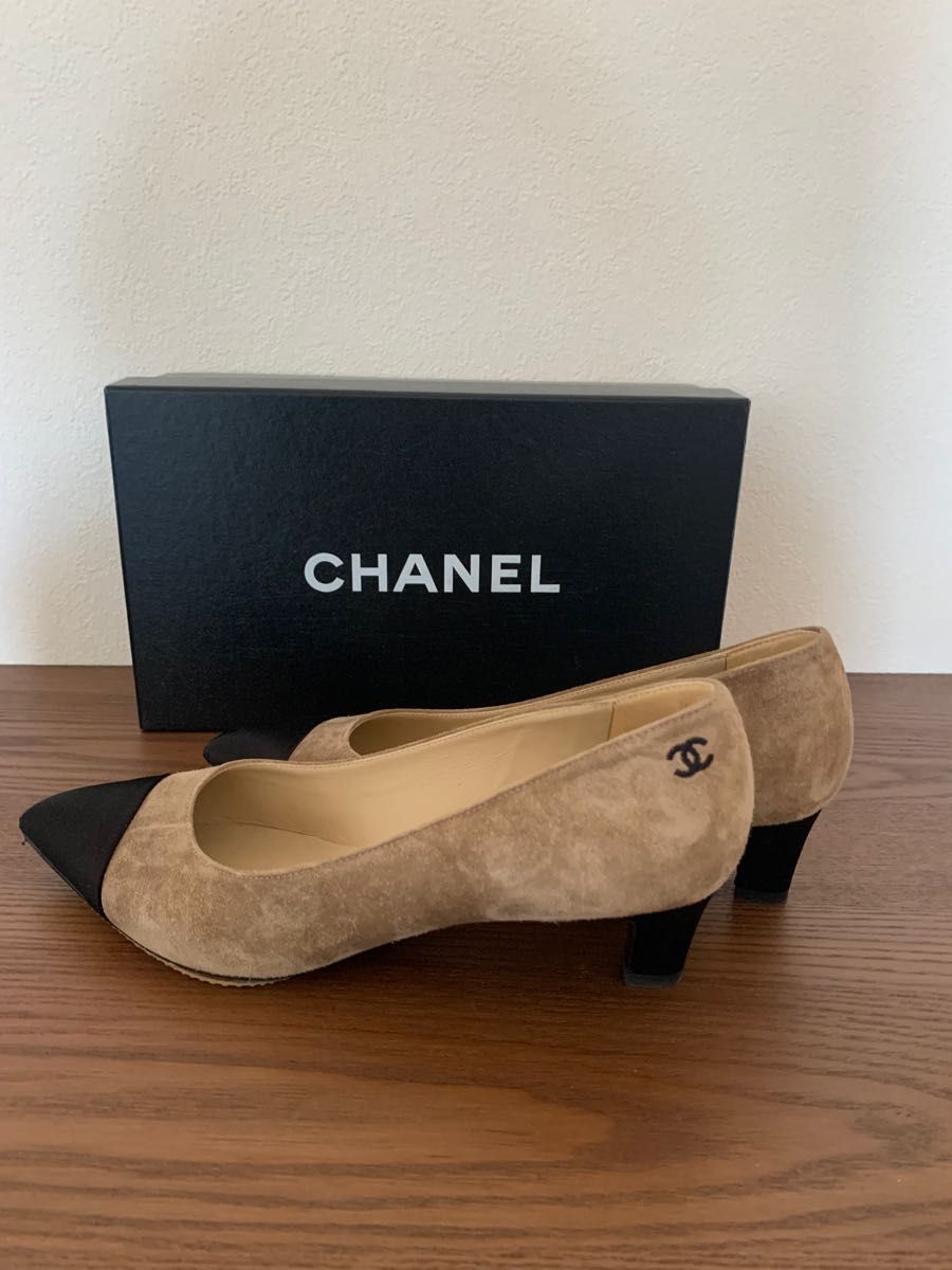 シャネルCHANELスエードパンプス37.5美品 | noonanwaste.com