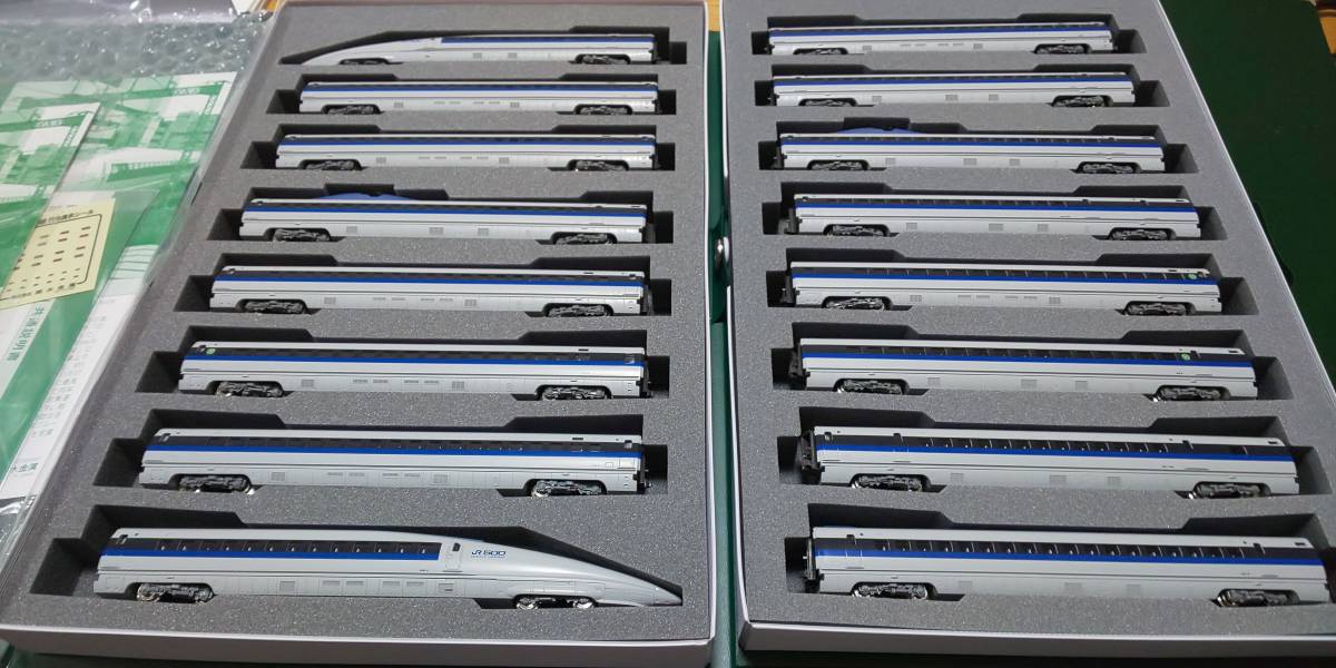 数量限定・即納特価!! KATO 500系 新幹線 のぞみ 16両編成 - 鉄道模型