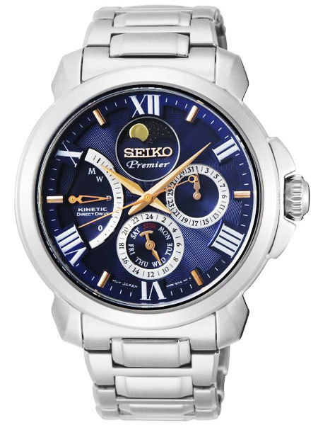 Yahoo!オークション - セイコー SEIKO プルミエ キネティック ダイレク