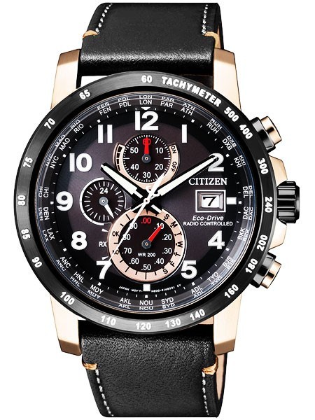 シチズン CITIZEN エコドライブ ソーラー 電波腕時計 サファイアガラス