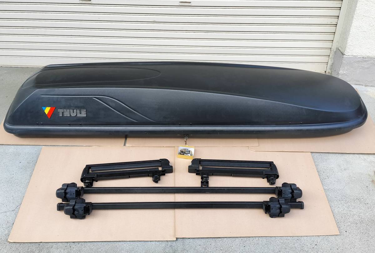 ヤフオク! - THULE( スーリー )両開きルーフボックス ルーフキャ...