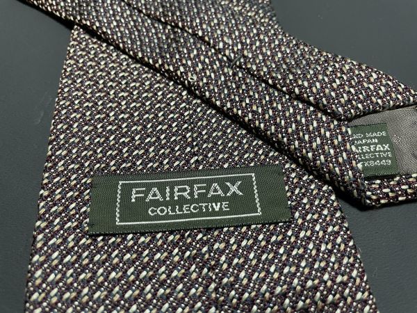 【美品】FAIRFAX　フェアーファックス　ドット柄　ネクタイ　２本以上送料無料　_画像2