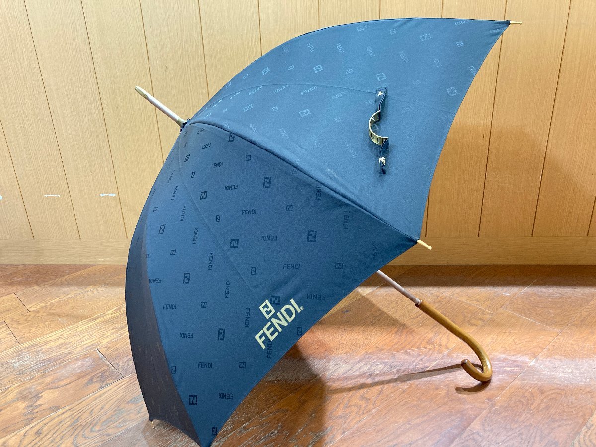 傘 FENDI 新品 長傘 ズッカ柄 60cm