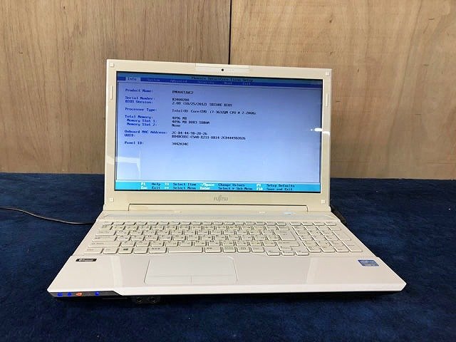 ヤフオク! - SME61269相 富士通 15.6型 ノートPC FMV...