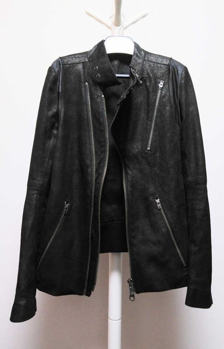 hyde put on have on ifsixwasnine coating sheep leather rider's jacket men's 1 regular price 187000if Schic swazna in laruk