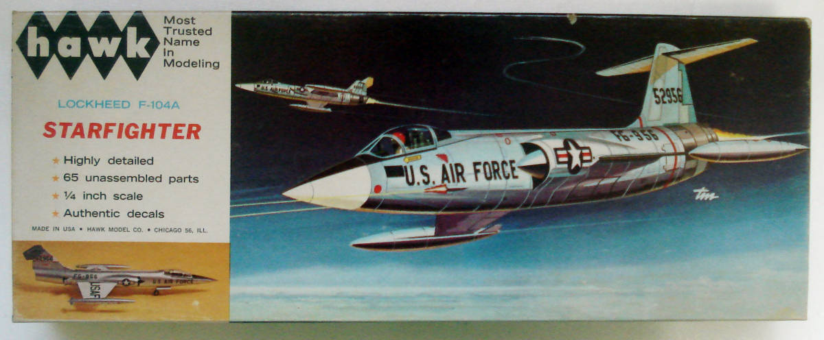 ○ HAWKホーク/ロッキード F-104 スターファイター (1/48)