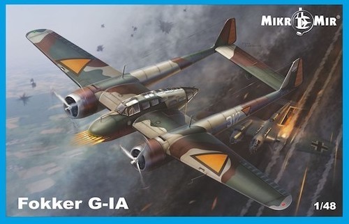 ○MIKRO MIRミクロミル／フォッカーG-1A 双発戦闘機 (1/48)