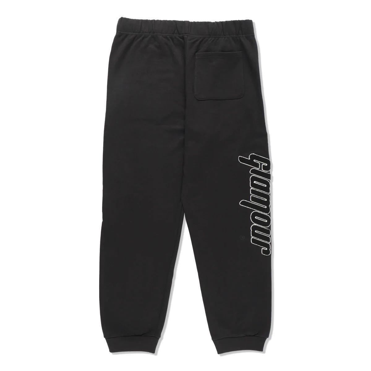 【新品未使用】 22AW 23 新品 WIND AND SEA HYSTRIC GLAMOUR ウィンダンシー ヒステリックグラマー WDS VARSITY SWEAT PANTS パンツ BLACK_画像2