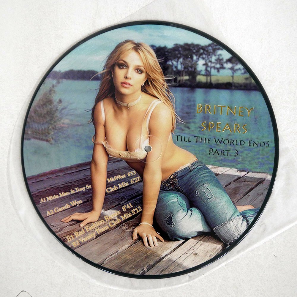 ヤフオク! - 仏 ブート ピクチャー盤 BRITNEY SPEARS/T...