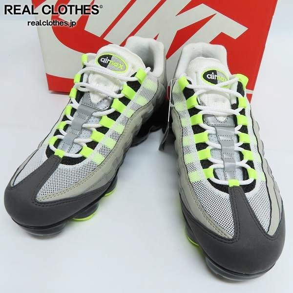 未使用 NIKE/ナイキ AIR VAPORMAX 95 NEON エアヴェイパーマックス95 ...