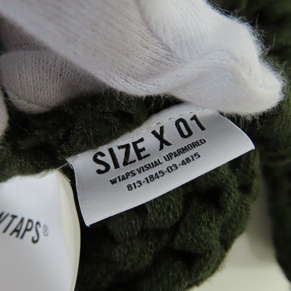 WTAPS/ダブルタップス MEDIEVAL/SWEATER/ACRYLIC ニット/セーター 222MADT-KNM05/01 /080
