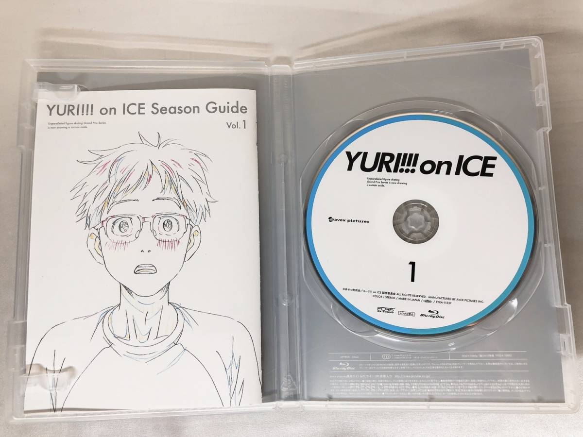 ユーリ!!! on ICE 1 Blu-ray 久保ミツロウ 山本沙代 MAPPA 男子 フィギュア スケート アニメ_画像4