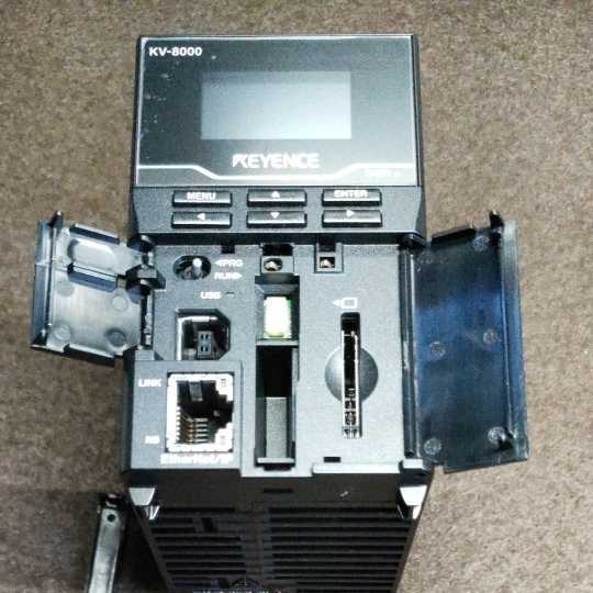 キーエンス KEYENCE KV-8000 CPUユニット PLC シーケンサ キーエンス KEYENCE KV-8000 CPUユニット PLC シーケンサ