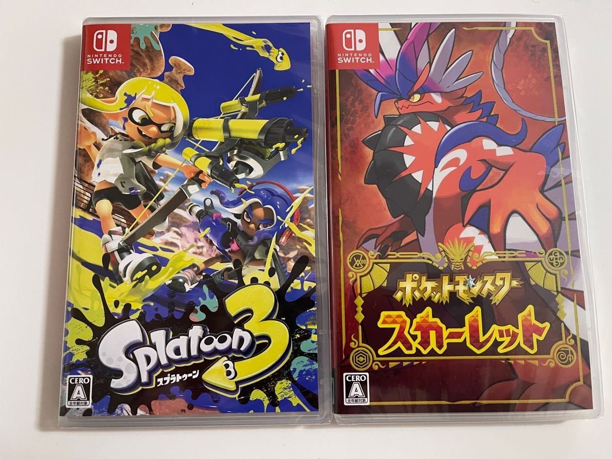 スプラトゥーン3/ポケットモンスター スカーレット - ruizvillandiego.com