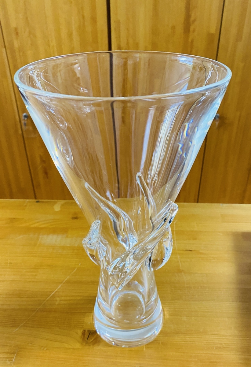 STEUBEN GLASS スチューベン クリスタルガラス 花瓶 - 通販