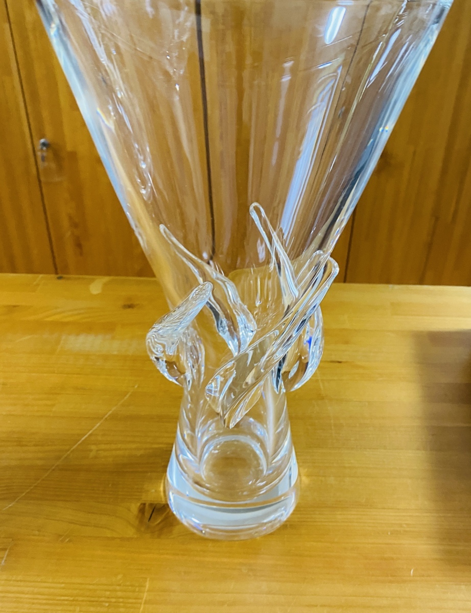 贈り物 STEUBEN GLASS スチューベン クリスタルガラス 花瓶 trandecol.com