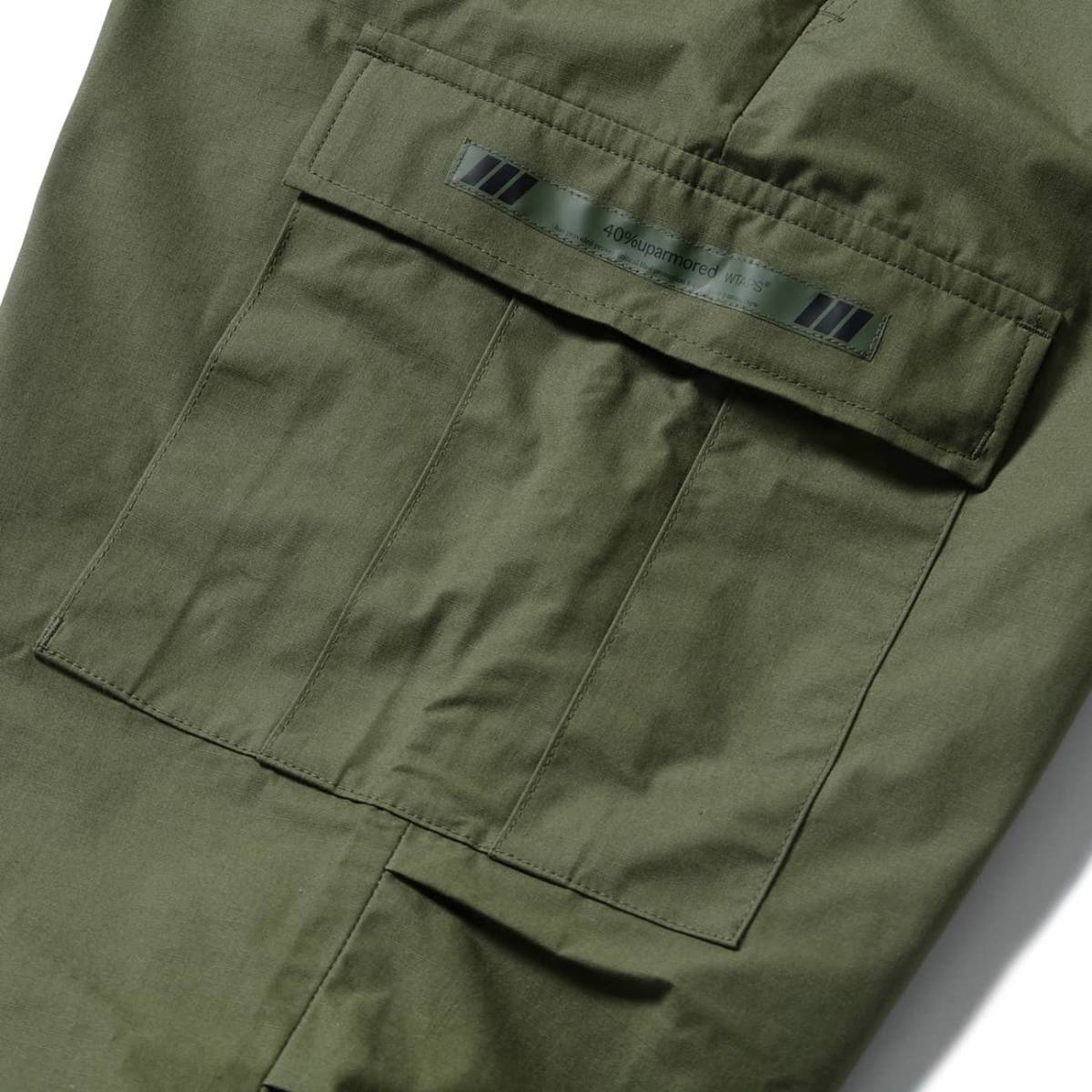 22FW WTAPS JUNGLE STOCK / TROUSERS / NYCO. RIPSTOP OLIVE DRAB L