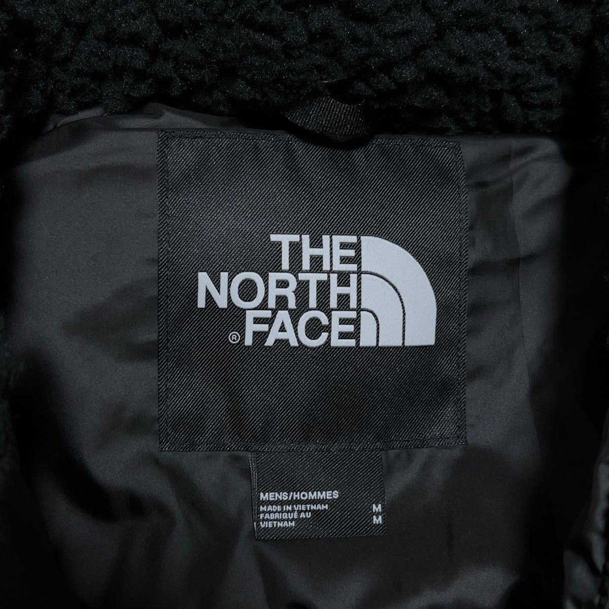 THE NORTH FACE ノースフェイス 海外限定 シェルパ パイル ヌプシジャケット TNFブラック USモデル Mサイズ