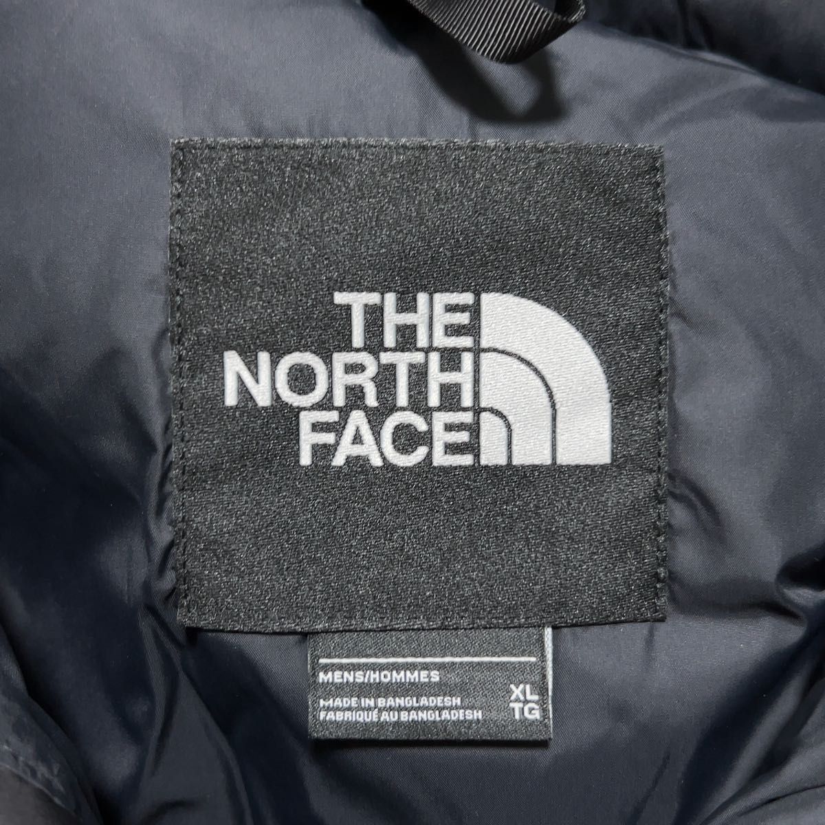 THE NORTH FACE ノースフェイス 海外限定 ヌプシジャケット700 TNFブラック USモデル XLサイズ