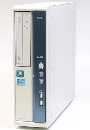 Windows7 Pro 64BIT NEC Mate タイプMB Core i3第2世代 8GB 新品SSD 256GB DVD Office付き 中古パソコン デスクトップ