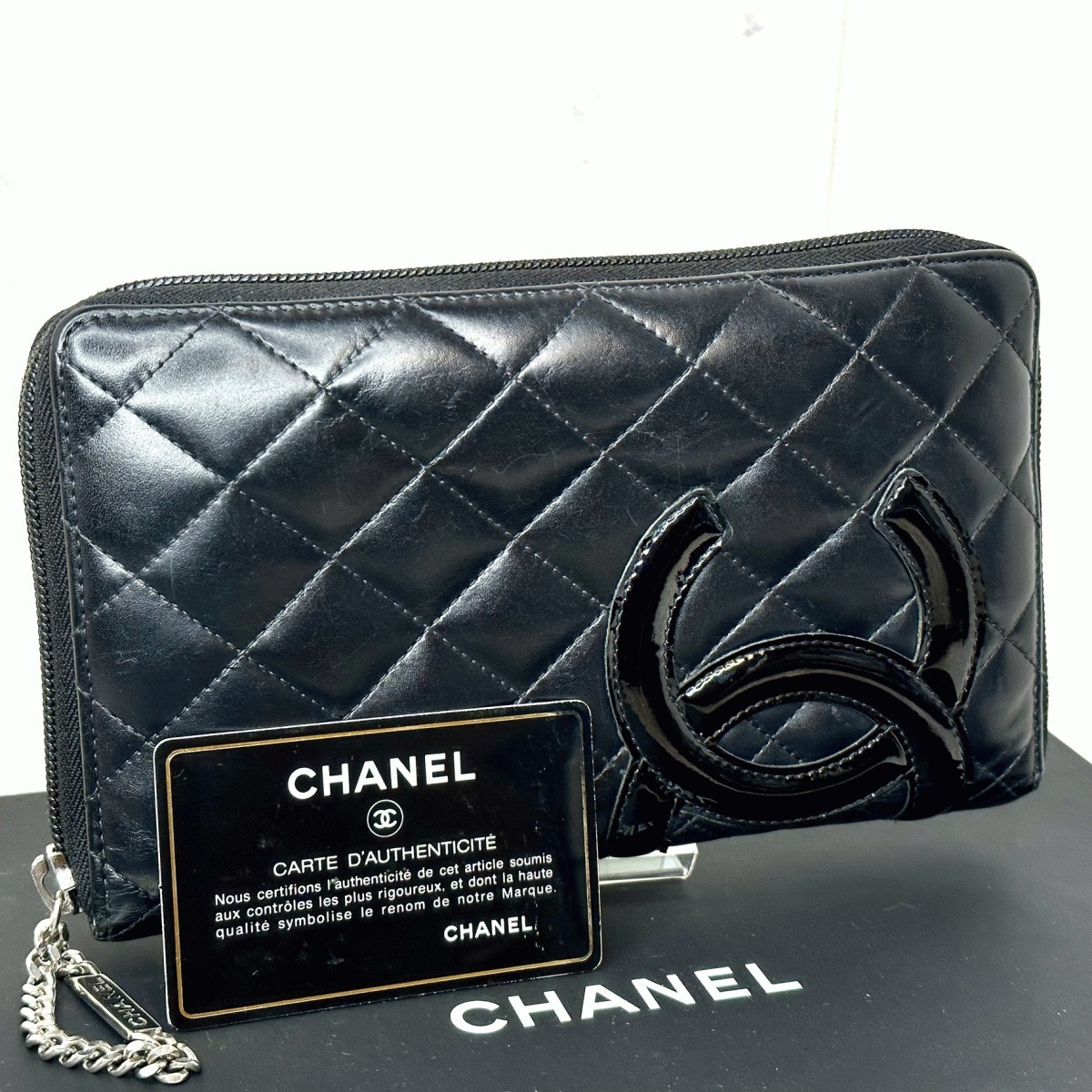 激安店舗 【美品☆】シャネル CHANEL ジッピーウォレット Gカード