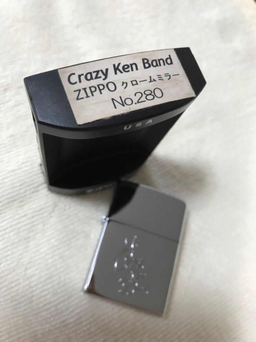 クレイジーケンバンドzippo 未使用 ZIPPO ジッポ オイルライター