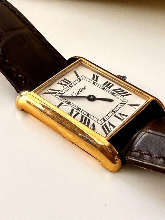 カルティエ Cartier 腕時計 プレマストタンクLM 廃盤モデル