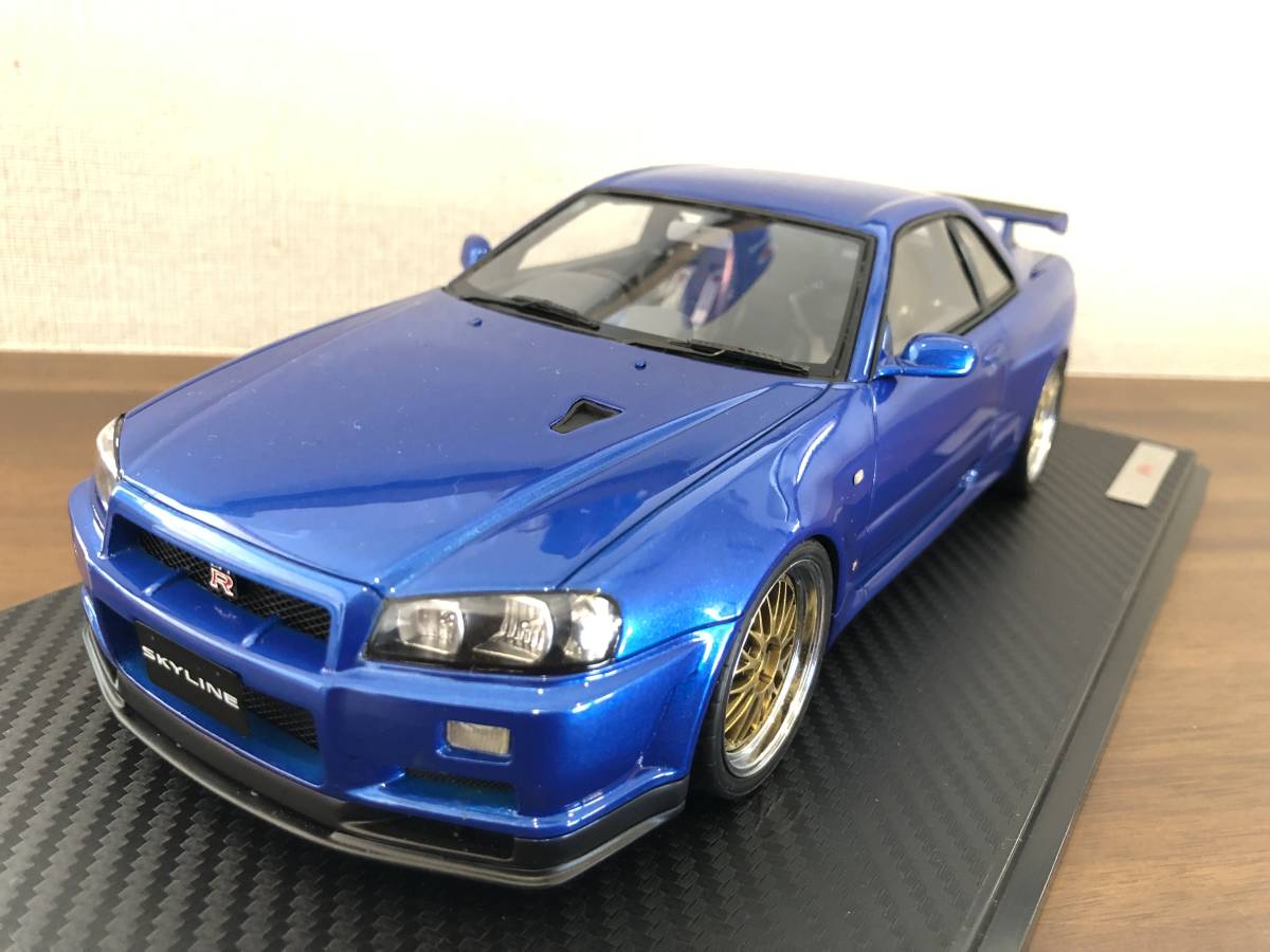 桜の花びら(厚みあり) イグニッションモデル 1/18 R34 GT-R V-spec Ⅱ