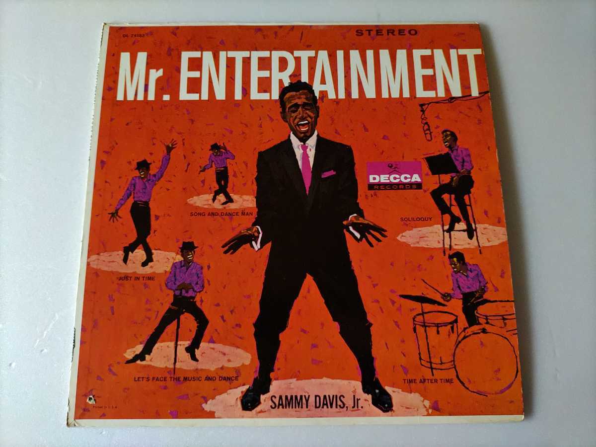 LP・レコード■サミー・デイヴィス・ジュニア(vo)=MR.ENTERTAINMENT!/DECCA rec_画像1