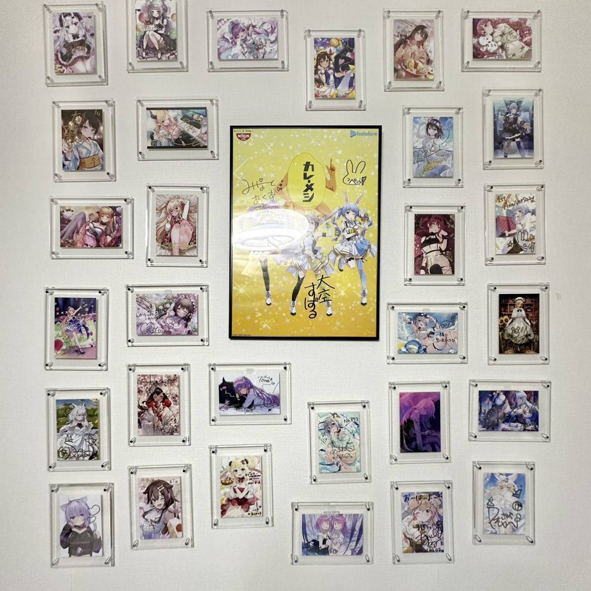 ヤフオク! - ホロライブJP 直筆サイン、メッセージ入りポストカード 3...