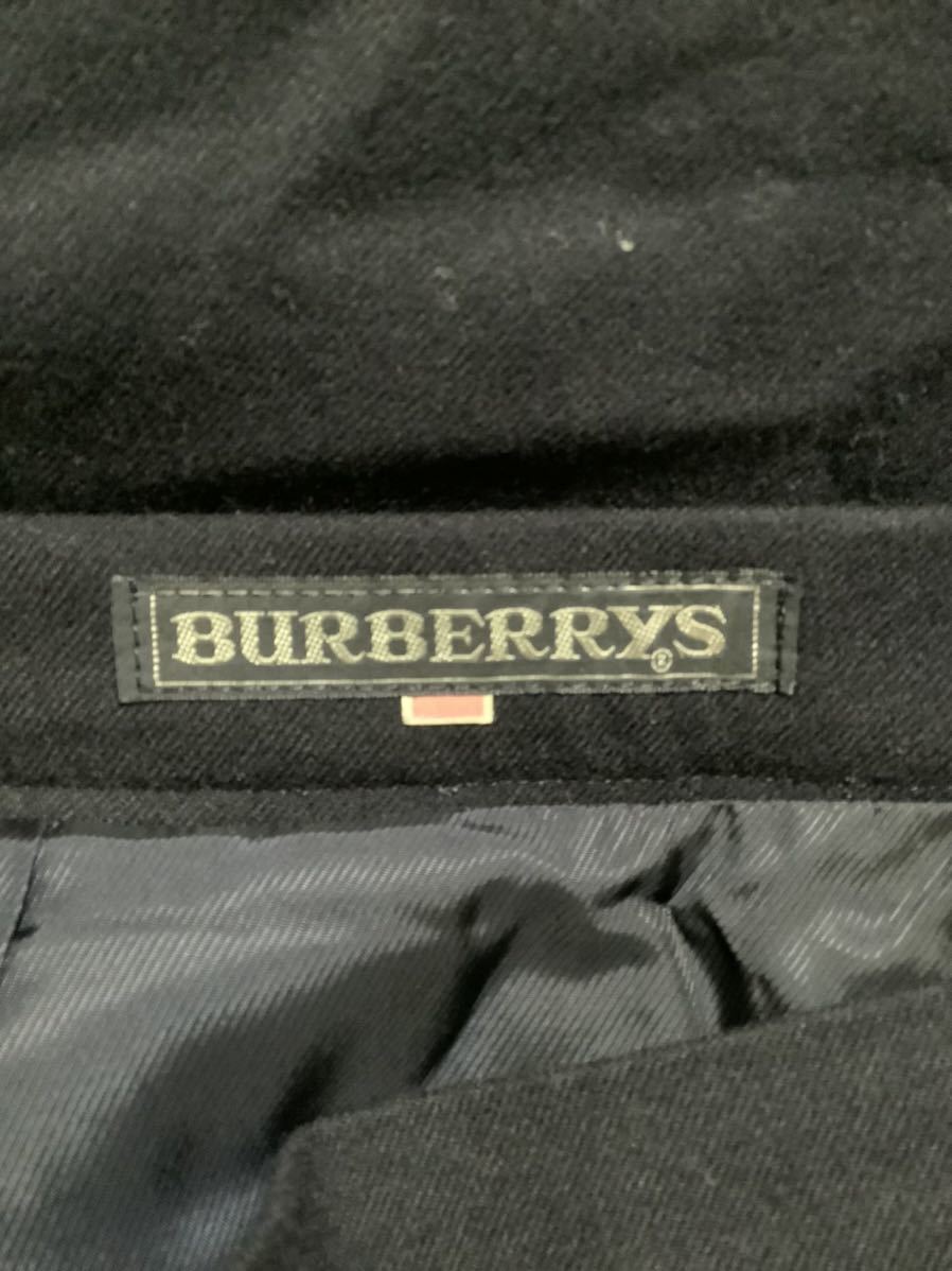 BURBERRY\'S Burberry z Old Burberry юбка в складку шерсть юбка женский высокий бренд retro б/у б/у одежда 