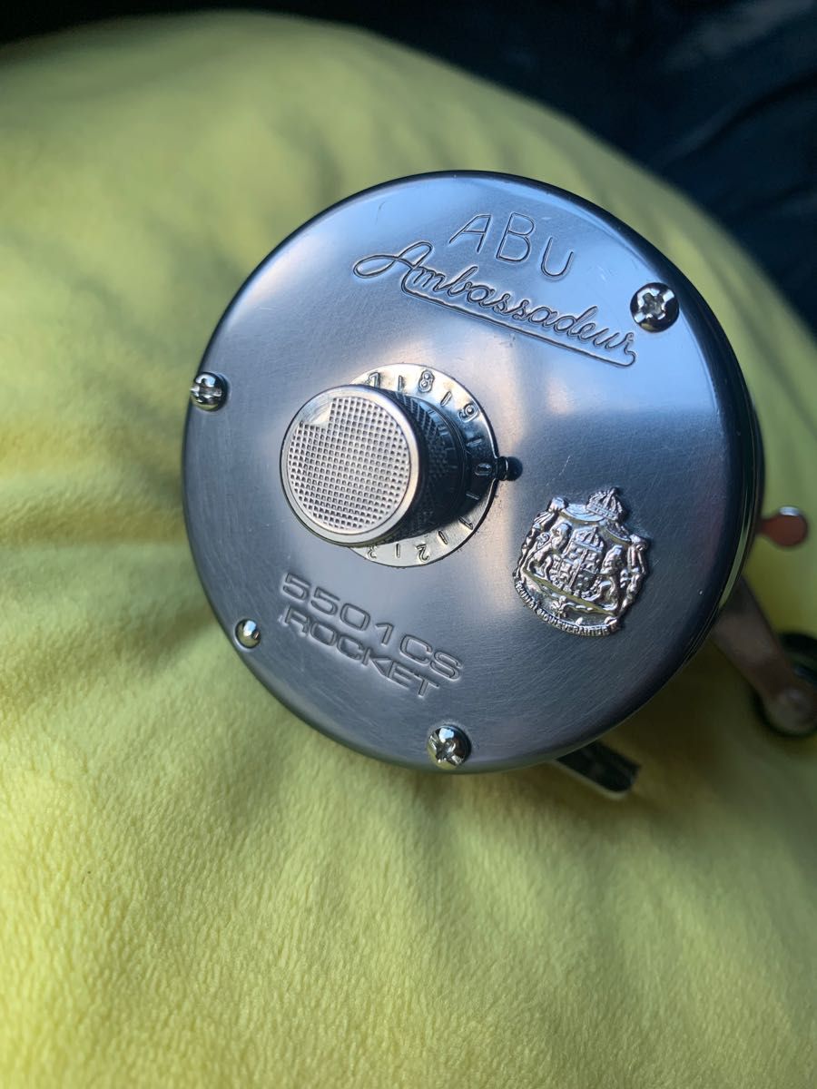 Ambassadeur アブガルシア5501CS Rocket ブルーグレー