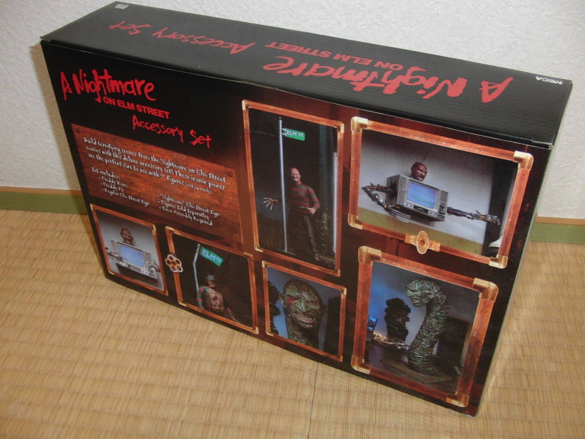  A Nightmare on Elm Street accessory set NECA unopened 